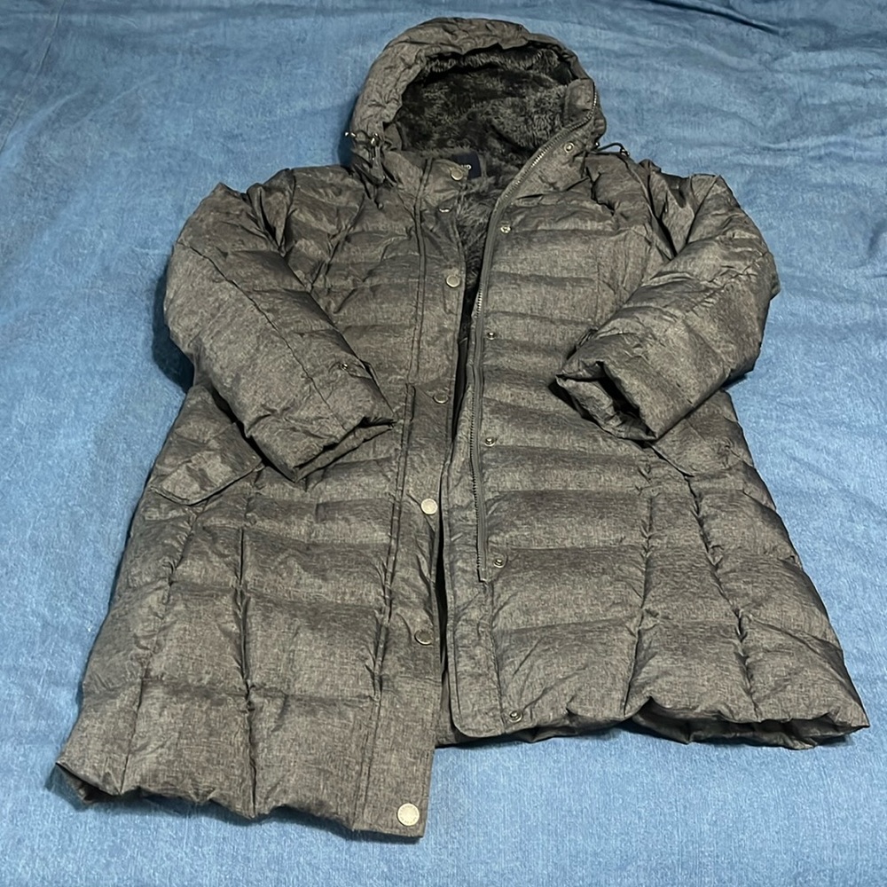 Land’s End Knee Length Down Jacket - image 1